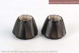 1/48 KA Models F/A-18 A/B/C/D GE Exhaust Nozzle Set(Closed) for Kinetic MA48079