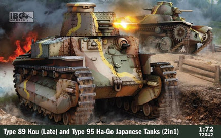 1/72 IBG Model Type 89Kou and Type 95 Ha-Go 72042