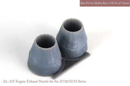 1/48 KA Models SU-27/30/33 Exhaust Nozzle Set (Closed) for Hobby Boss MA48091