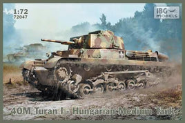1/72 IBG Model 40M Turan I Hungarian Medium Tank 72047