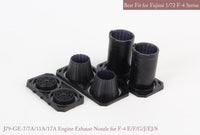 1/72 KA Models F-4 E/F/G/J/EJ/S GE Exhaust Nozzle & After Burner Set (Closed) MA72019