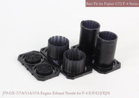 
1/72 KA Models F-4 E/F/G/J/EJ/S GE Exhaust Nozzle & After Burner Set (Opened) MA72018
