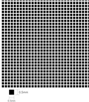 KA Models Square Pattern Mesh  A 0.5mm X 0.5mm KA00001