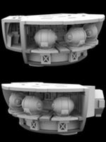 1/350 Paragrafix Scale Discovery XD-1 Pod Bay 235