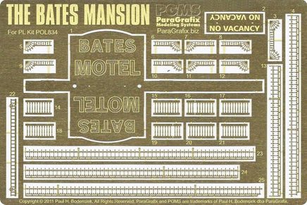 Paragrafix Bates Mansion - HO scale 190