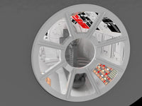 Paragrafix Gun Ports for MPC Millennium Falcon Kit 253