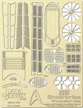 Paragrafix SNW Enterprise Photoetch Set 257