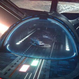 Paragrafix SNW Enterprise Shuttlecraft Hangar 3D Printed Base 258