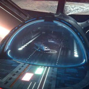 Paragrafix SNW Enterprise Shuttlecraft Hangar 3D Printed Base 258