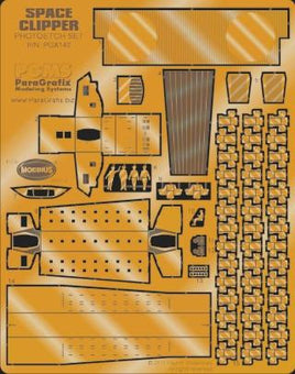1/190 Paragrafix Space Clipper Orion Interior/Exterior Photo-Etch Set for MOE 140