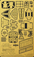 1/72 Paragrafix Brian Johnson's Concept Hawk Cockpit Photo-Etch Set for MPC 214