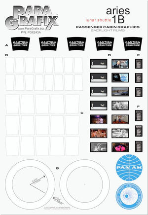 Paragrafix Aries 1B Passenger Cabin Graphics 243