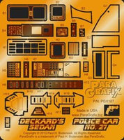 Paragrafix Blade Runner Spinner Deckard's Sedan / Police Car No. 27 167