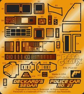 Paragrafix Blade Runner Spinner Deckard's Sedan / Police Car No. 27 167