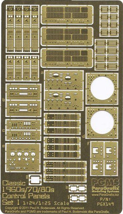 Paragrafix Classic 1960/70/80s Control Consoles, Set 1, 1/24/1/25 149