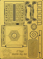 1/350 Paragrafix  K'Tinga Shuttle Bay Photo-Etch Set for Polar Lights 219