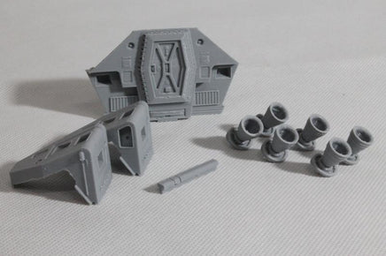 1/50 Paragrafix Moon Bus Thruster & Rocket Resin Set for MOE 128