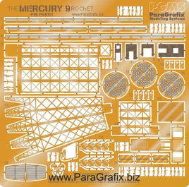 1/350 Paragrafix Mercury 9 Rocket Photoetch Set 151