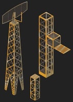 1/350 Paragrafix Mercury 9 Rocket Photoetch Set 151