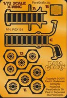 1/72 Paragrafix X-Wing Fighter Photoetch Set 191