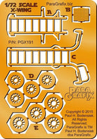 1/72 Paragrafix X-Wing Fighter Photoetch Set 191
