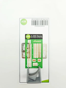 1/32 Art Scale A-20 Havoc - Seat Set - Early Type with Textile Seat Belts and Photoetched Belt Buckles 32002