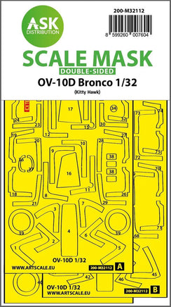 1/32 Art Scale OV-10D Bronco Double-Sided Express Fit Mask 32112