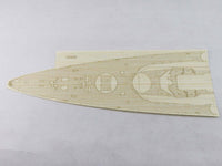 1/200 Artwox German Bismarck Battleship Wood Deck (Maple) 30003A