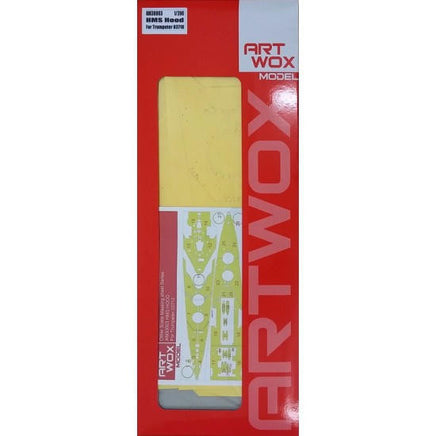 1/200 Artwox HMS Hood Wood Deck & Mask Set (for Trumpeter ) AM30003A
