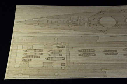 1/200 Artwox HMS Hood Wood Deck & Mask Set (for Trumpeter ) AM30003A