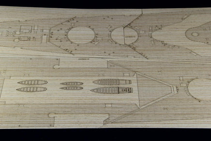 1/200 Artwox HMS Hood Wood Deck & Mask Set (for Trumpeter ) AM30003A