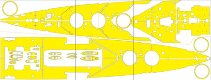 1/200 Artwox HMS Hood Wood Deck & Mask Set (for Trumpeter ) AM30003A