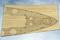 1/200 Artwox HMS Rodney Wood Deck 30008