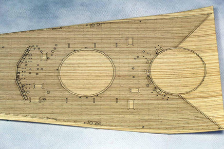 1/200 Artwox HMS Rodney Wood Deck 30008