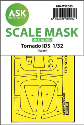 1/32 Art Scale Tornado IDS One-Sided Express Fit Mask for Italeri 32085