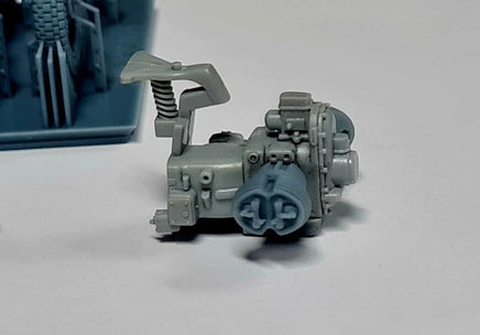 1/35 Art Scale BMW R75 - Wheels and Cylinders Detail Set Recommended for GWH 35001