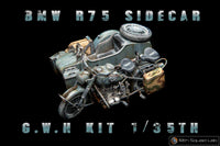 1/35 Art Scale BMW R75 - Wheels and Cylinders Detail Set Recommended for GWH 35001