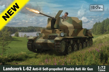 1/72 IBG Model Landsverk L-62 Anti-II Finnish Self-propelled Anti Air Gun 72064