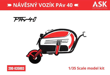 1/35 Art Scale Naavesny PAV 40 (Trailer) Recommended for the Velorex Kit 35003