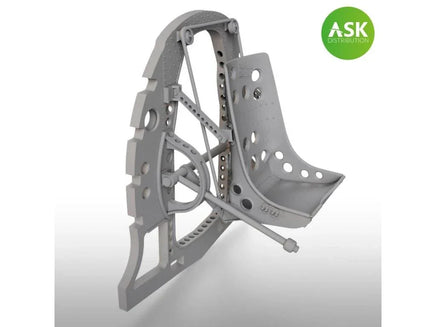 1/48 Art Scale A6M Bulkhead with Seat in BOTTOM Position - ASK 3D 3D rec. for Fine Molds 48049
