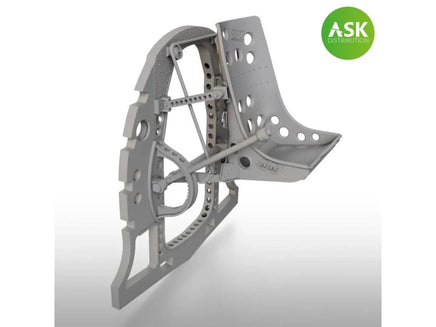 1/48 Art Scale A6M Bulkhead with Seat in TOP Position - ASK 3D 3D rec. for Fine Molds 48051
