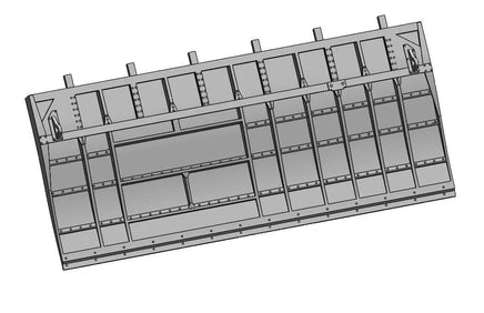 1/48 Art Scale B-17 Bomb Bay Doors - 3Dprint Detail Set for HK Models 48020