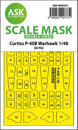 1/48 Art Scale Curtiss P-40B Warhawk Double-Sided Express 48267