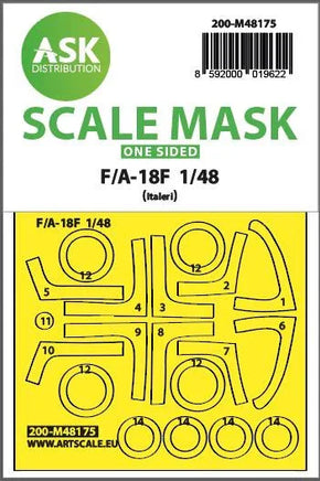 1/48 Art Scale F/A-18F One-Sided Express Fit Mask for Italeri 48175