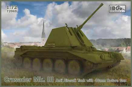 1/72 IBG Model Crusader Mk.III Anti-Air Tank Mk.I with 40mm Bofors Gun 72069