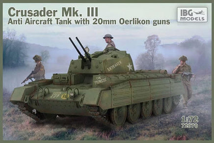 1/72 IBG Model Crusader Anti Air Tank Mk. III with 20mm Oerlikon Guns 72070