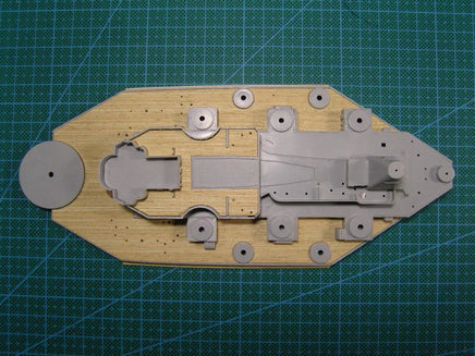 1/350 Artwox USS Massachusetts BB-59 Wood Deck 10013