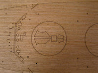 1/350 Artwox IJN Musashi Wood Deck 10016