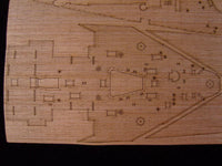1/350 Artwox HMS Hood Wood Deck 10023