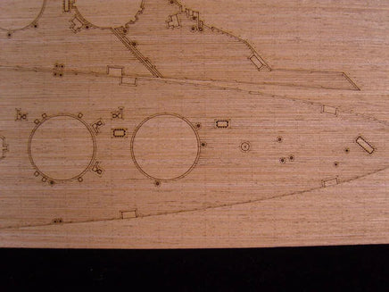 1/350 Artwox HMS Hood Wood Deck 10023